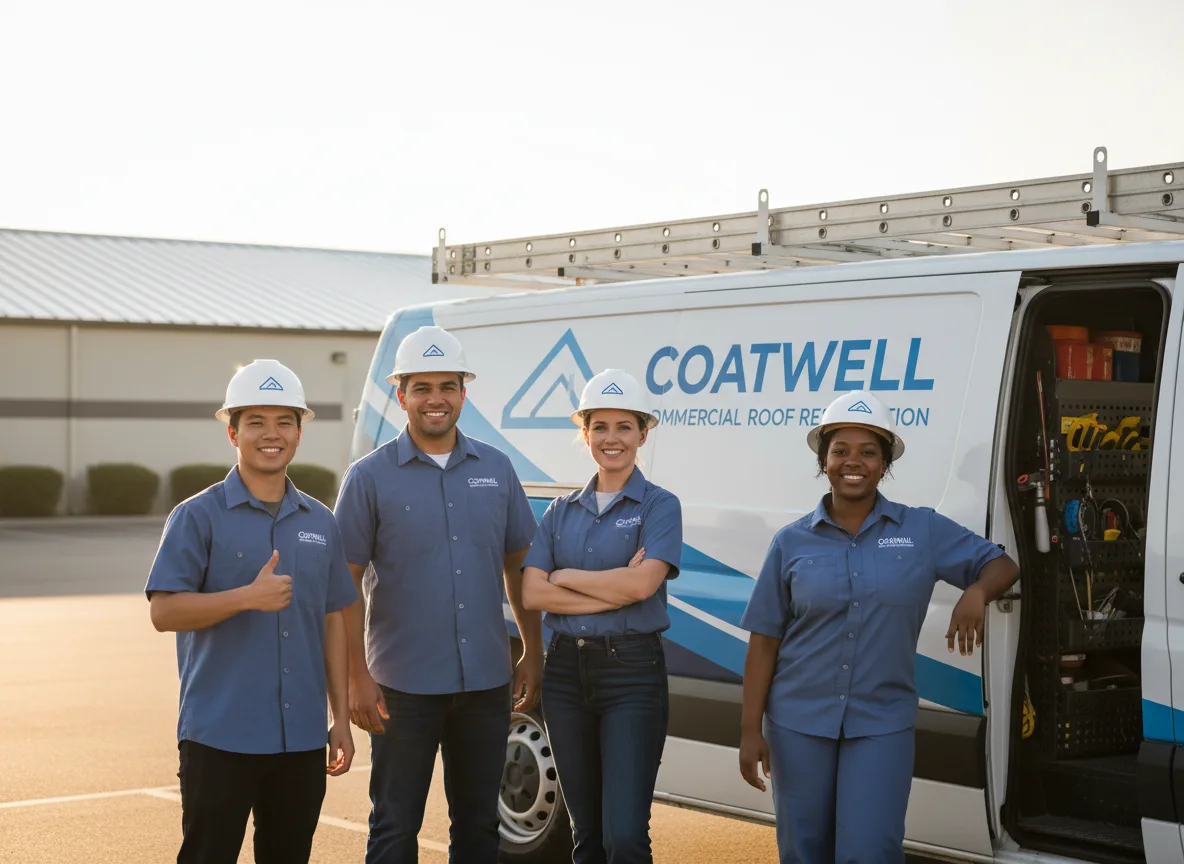 Commercial roof coating company in Schaumburg, IL